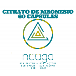 CITRATO DE MAGNESIO NÜÜGA - 60 CÁPSULAS