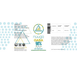 GABA 98% – 60 cápsulas NUUGA